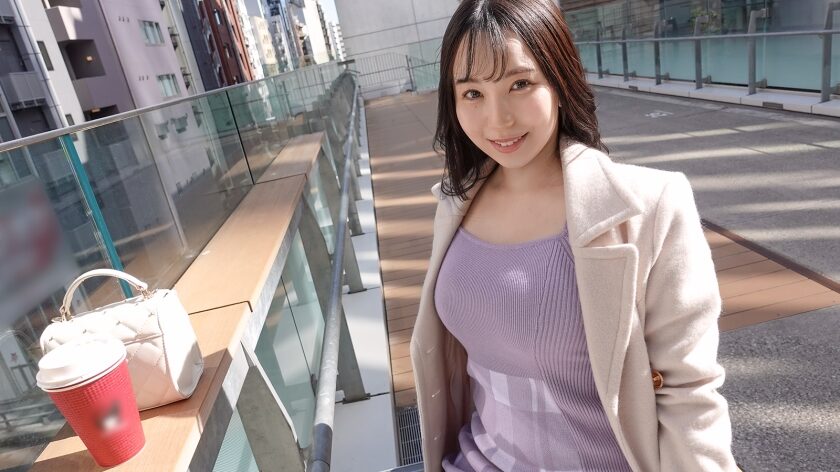 【初撮り】ネットでAV応募→AV体験撮2404の女優名は藤川乃風さん。